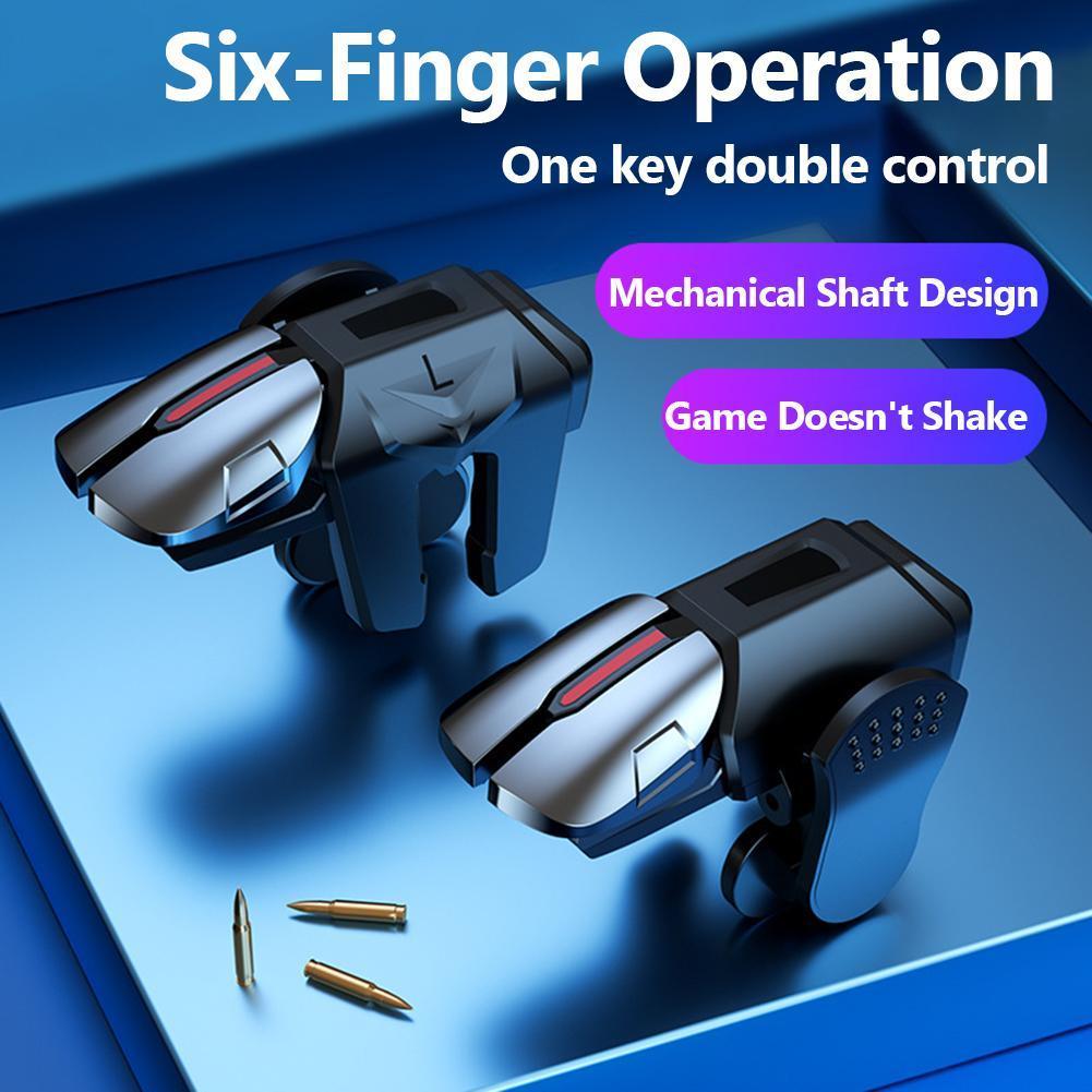 Gaming Trigger Phone - 2개입 PUBG 게임용 모바일 조이스틱 트리거,