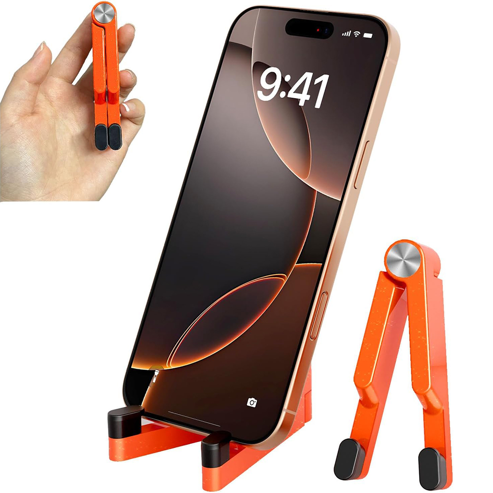 Phone Accessories For Travel - 접이식 알루미늄 휴대폰 거치대 - 아이폰/스마트폰용