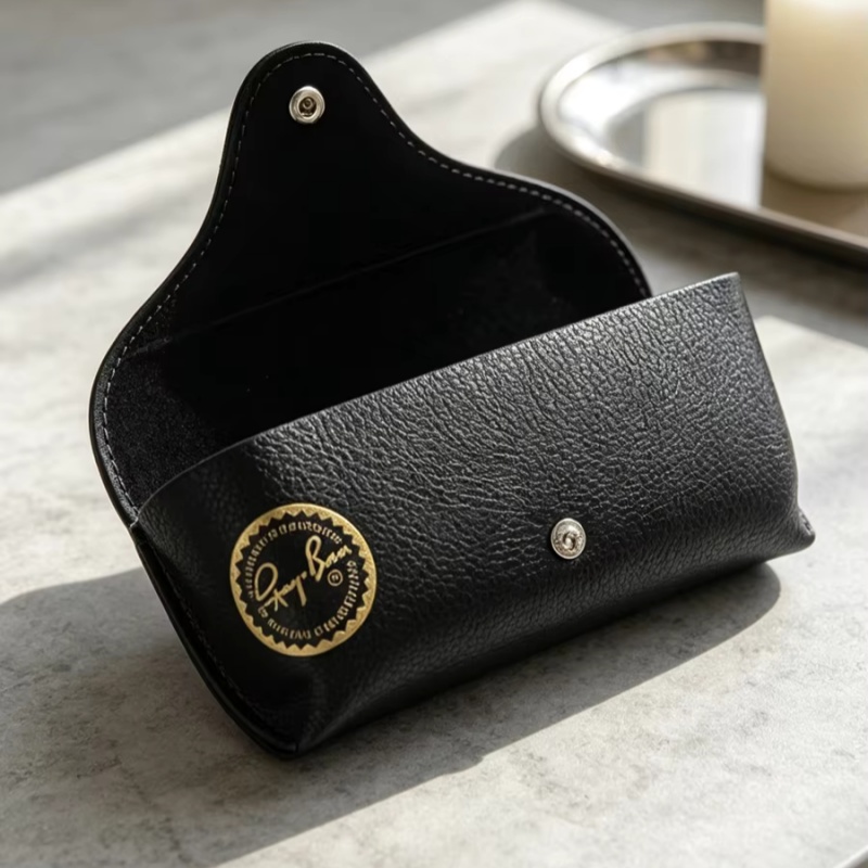 Phone Accessories For Travel - 레이밴 가죽 선글라스 케이스 휴대용 스냅