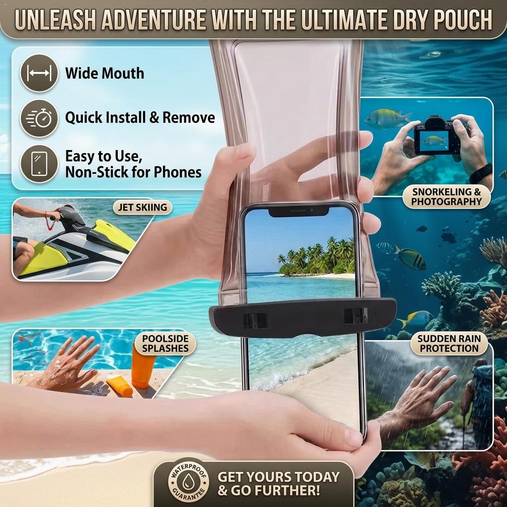 Phone Accessories For Travel - 아이폰 스마트폰용 방수 휴대폰 케이스 드라이백