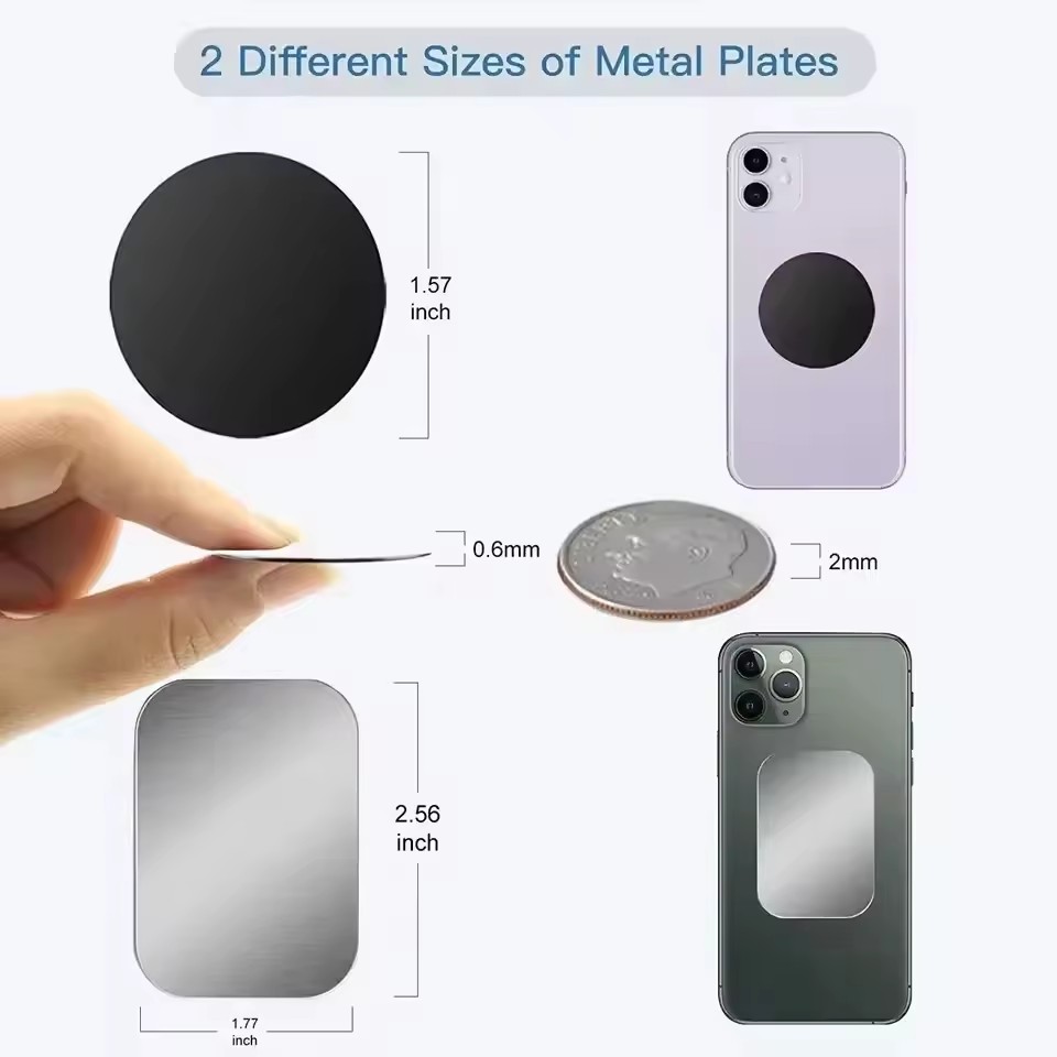 5/10pcs 자기 금속 플레이트 디스크 자동차 전화  - Phone Accessories Website 리뷰 및 가격