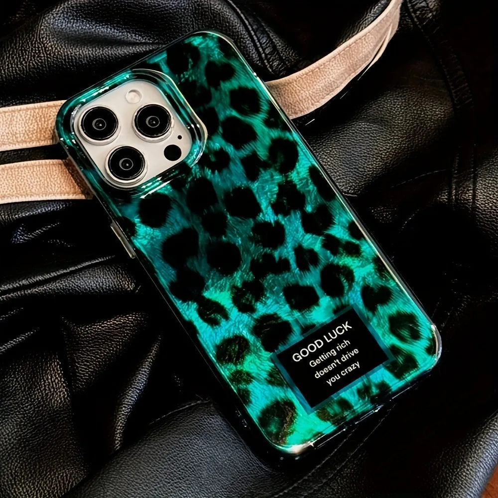 레트로 레이저 귀여운 레오파드 프린트 아이폰 케이스 ( - Phone Case Clear 리뷰 및 가격