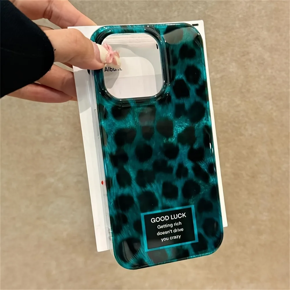 레트로 레이저 귀여운 레오파드 프린트 아이폰 케이스 ( - Phone Case Clear 리뷰 및 가격