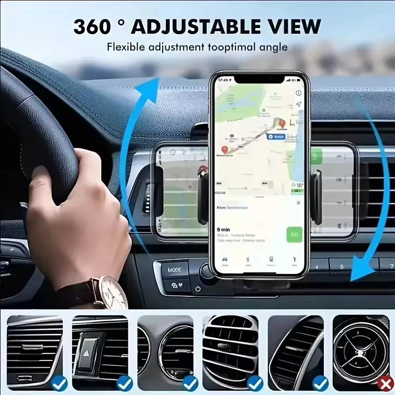 자동차 전화 홀더 자동차 에어벤트 클립 마운트 모바일  - Phone Accessories Website 리뷰 및 가격