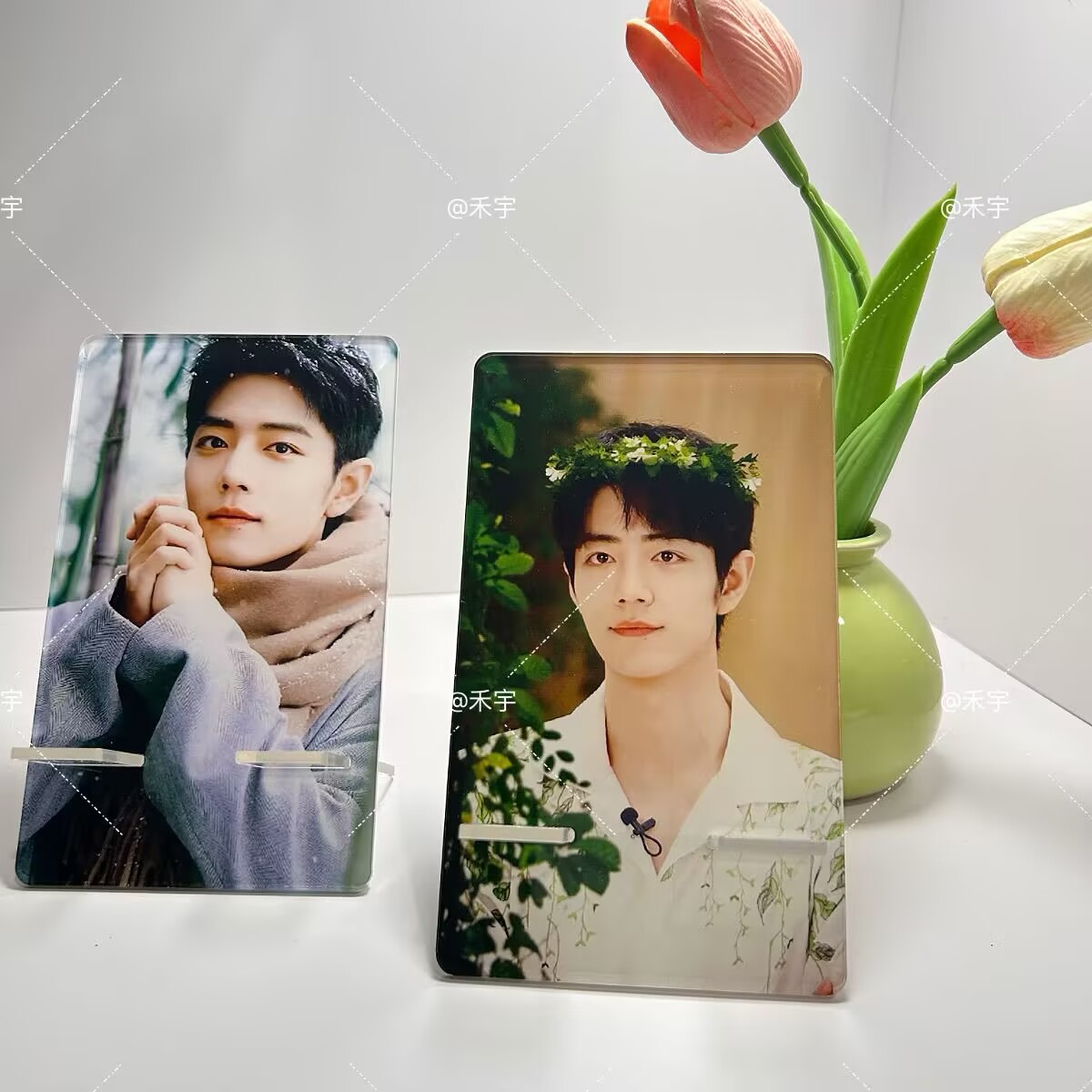 Xiao Zhan의 휴대폰 스탠드 창의적인 아크릴 인간 - Phone Accessories In China 리뷰 및 가격