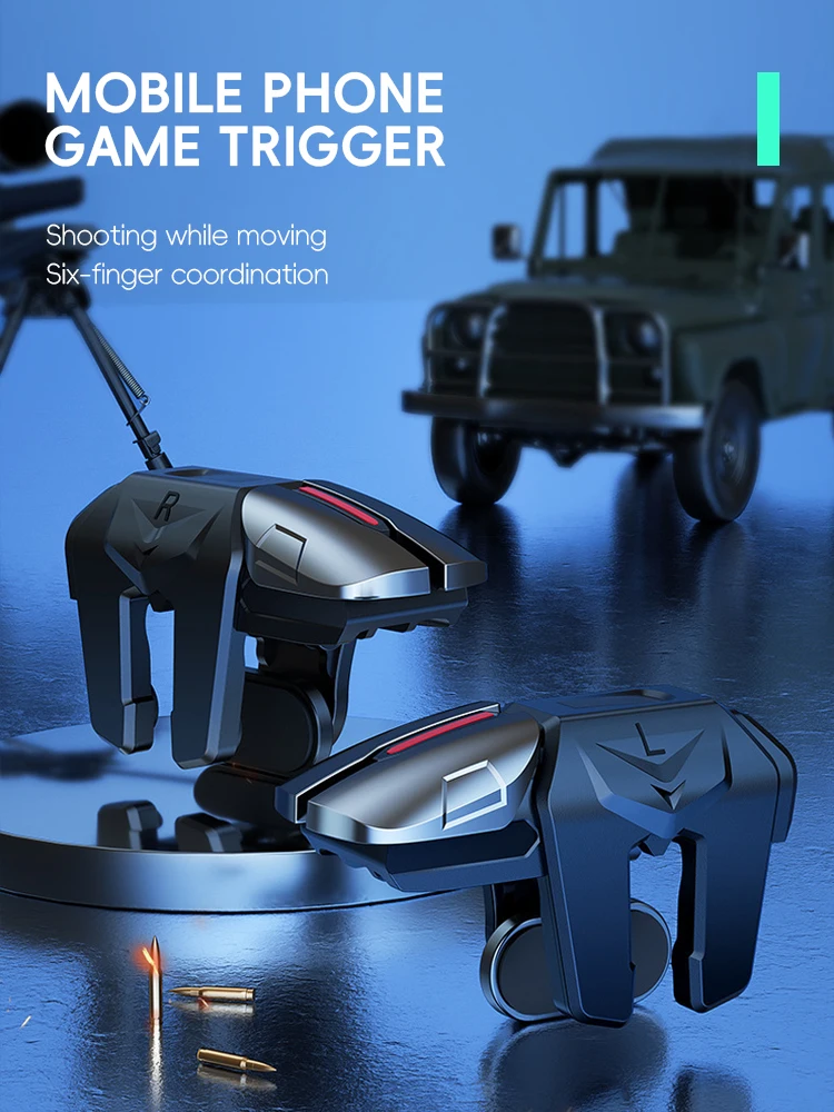 데이터 개구리 6 손가락 G21 모바일 게임 트리거 P - Gaming Trigger Phone 리뷰 및 가격