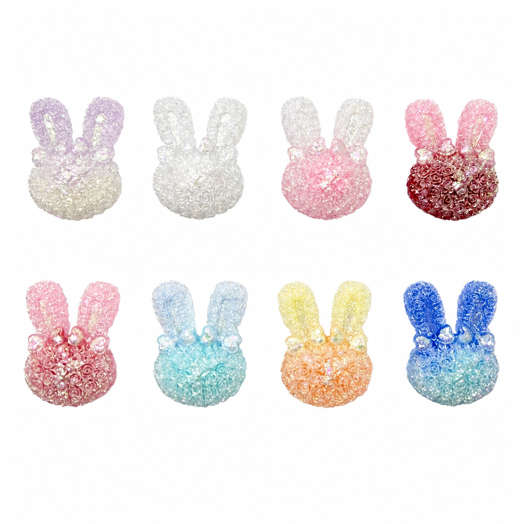 100개 귀여운 반짝이 장미 레진 야광 DIY 핸드메이 - Phone Accessories Clipart 리뷰 및 가격