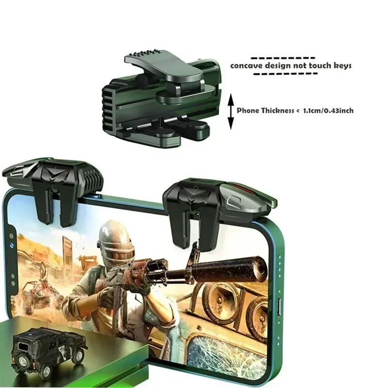 G21 PUBG 용 6 개의 손가락 휴대 전화 게임 트 - Gaming Trigger Phone 리뷰 및 가격