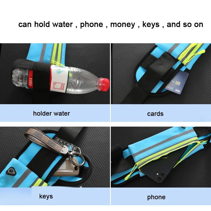 스포츠 화니 팩 여성 러닝 허리 가방 남성 벨트 가방  - Phone Accessories In China 리뷰 및 가격