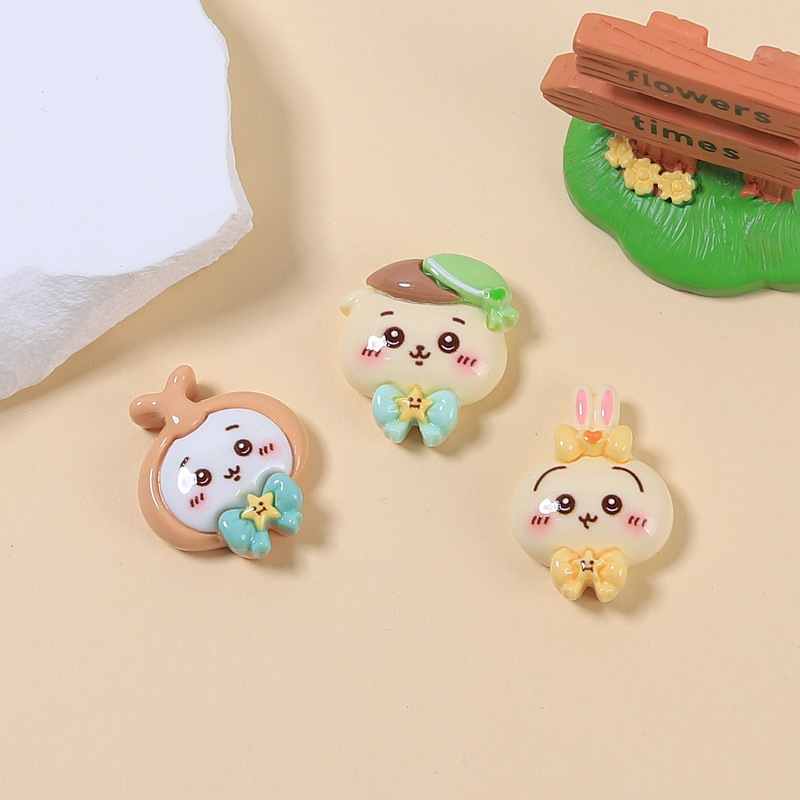 100개 치이카와 DIY 아트 참 3D 레진 귀여운 핸 - Phone Accessories Clipart 리뷰 및 가격