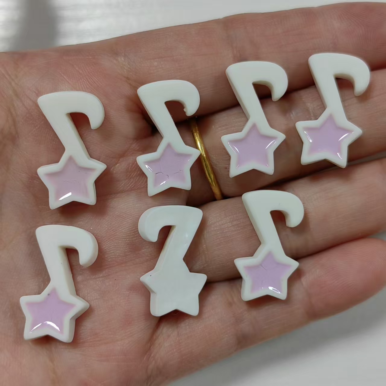 송진 스타 뮤직 8 노트 사인 DIY 전화 케이스, 헤 - Phone Accessories Clipart 리뷰 및 가격