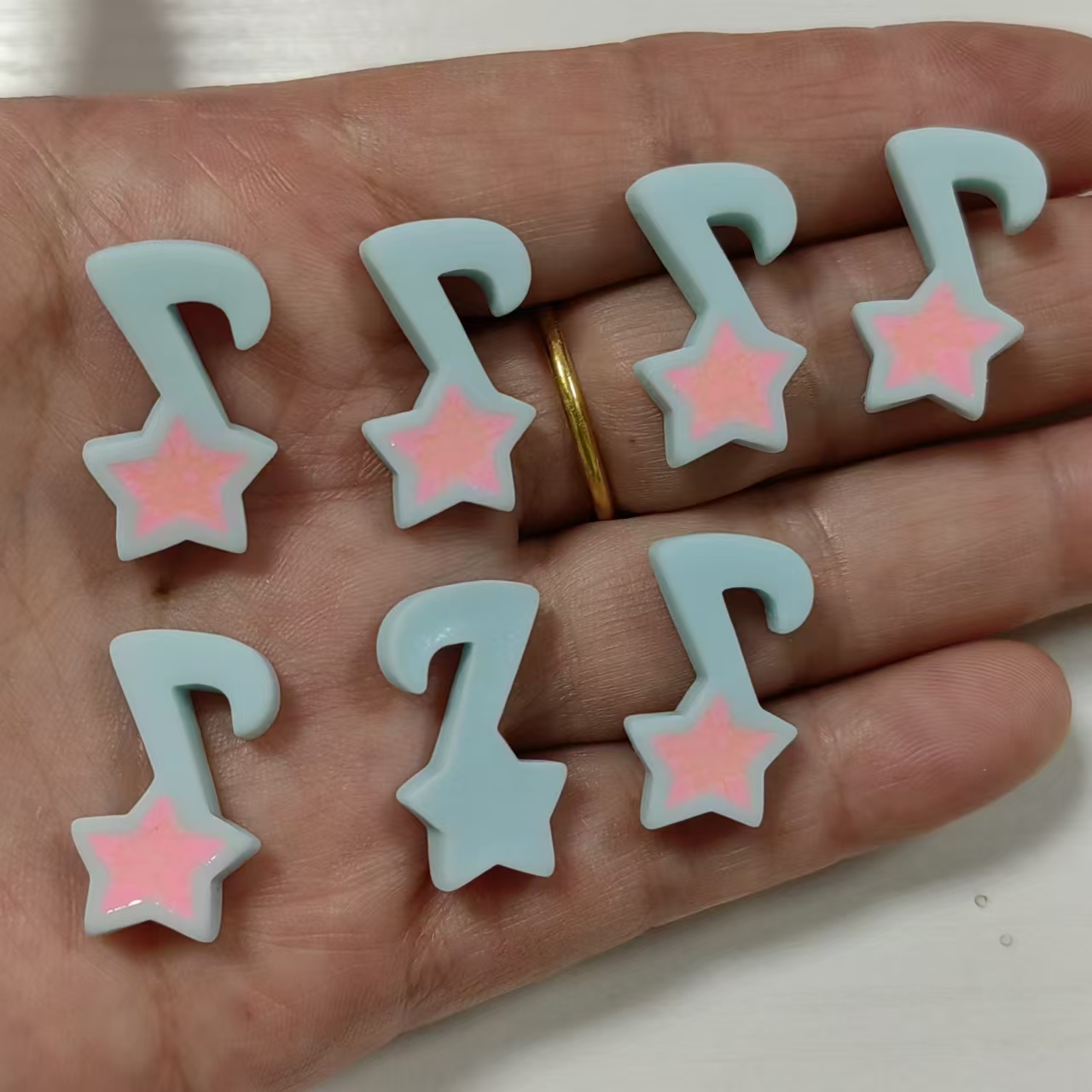 송진 스타 뮤직 8 노트 사인 DIY 전화 케이스, 헤 - Phone Accessories Clipart 리뷰 및 가격