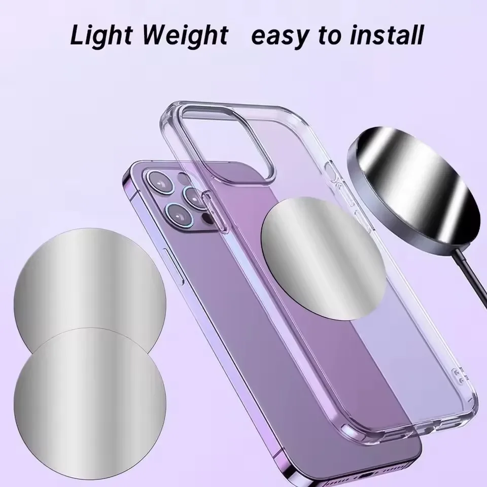 1-5PCS 8CM 휴대 전화 태블릿 용 자기 금속 플 - Phone Accessories Website 리뷰 및 가격