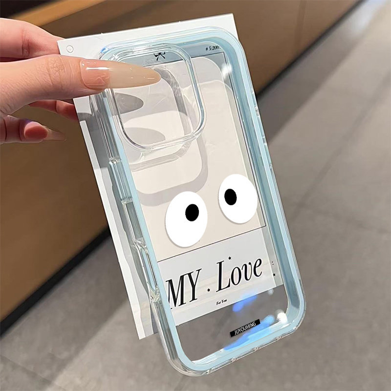 심플 아이 패턴 2in1 투명 폰 케이스 삼성 갤럭시  - Phone Case Clear 리뷰 및 가격