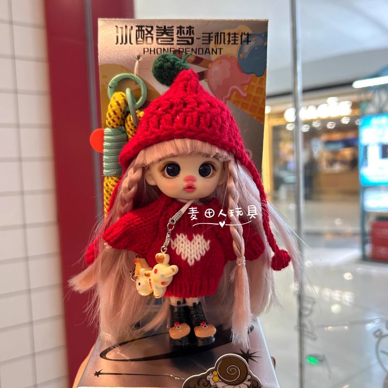 14cm 미니 인형 Bjd 드레스업 소녀 비닐 인형,  - Phone Accessories In China 리뷰 및 가격
