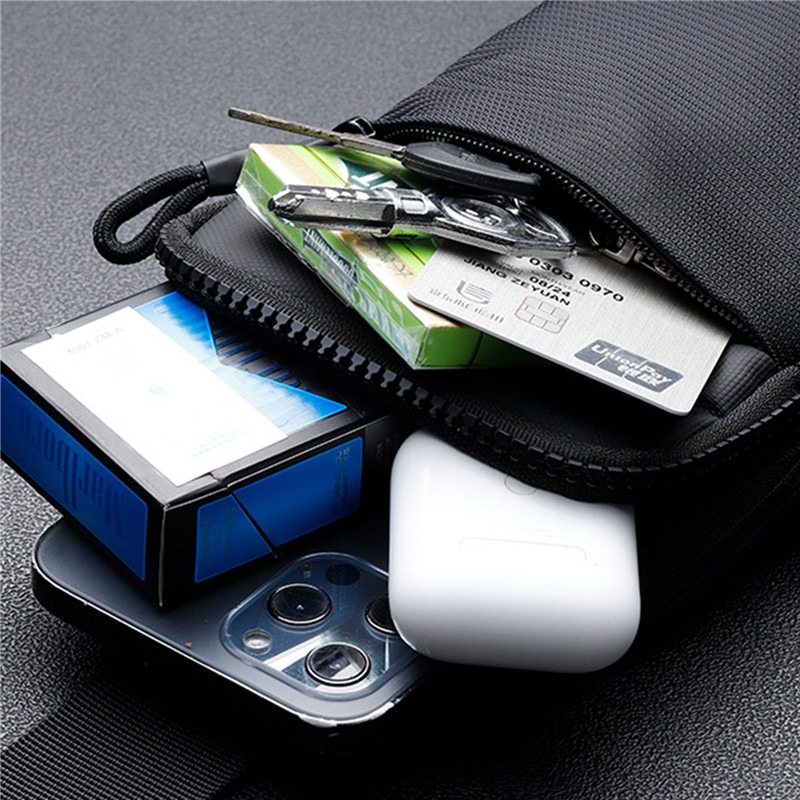 1PC 휴대용 방수 나일론 미니 슬링 가슴 가방 남성용 - Phone Accessories In China 리뷰 및 가격