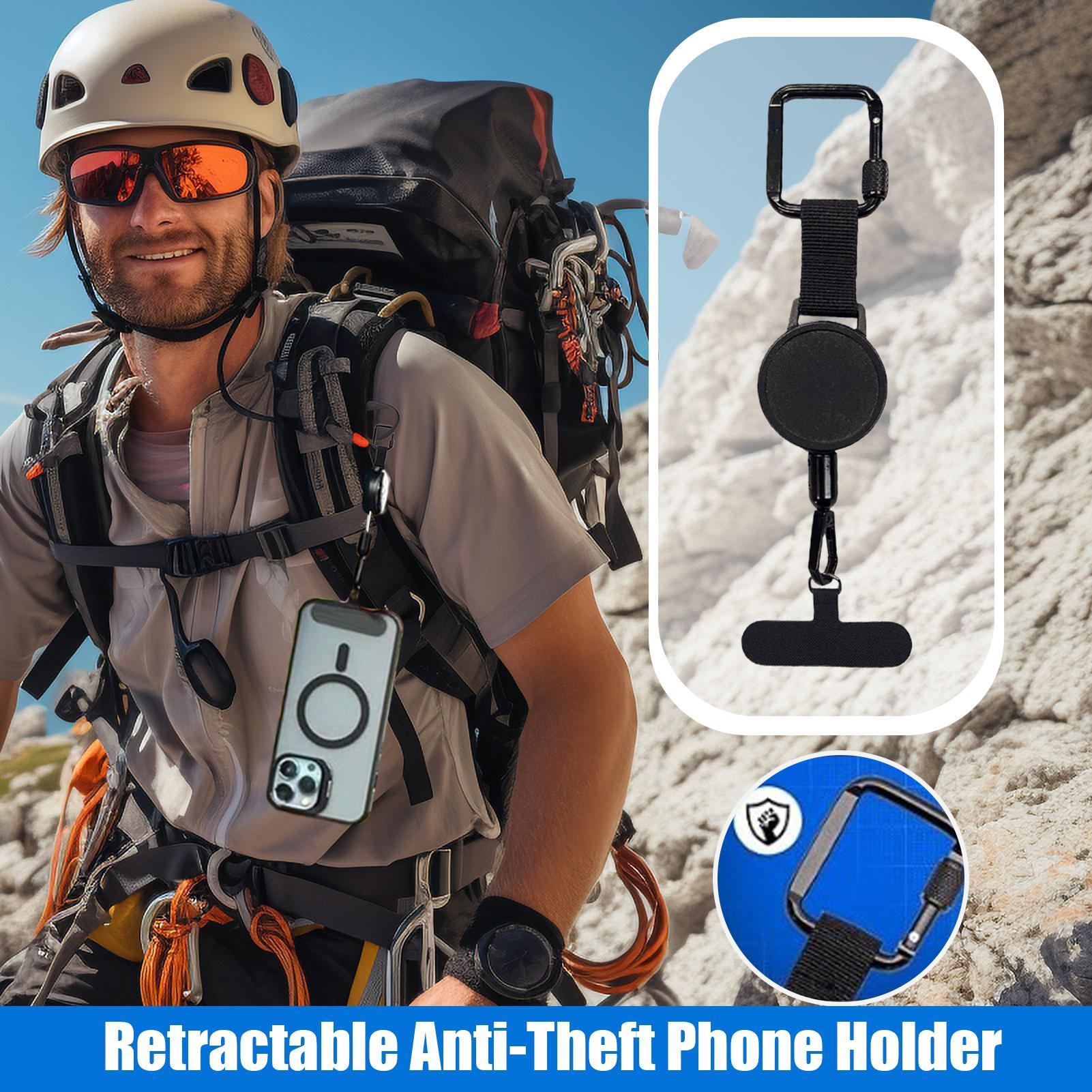 수납식 도난 방지 폰 홀더 야외 여행용 폰 끈 스마트폰 - Phone Accessories For Travel 리뷰 및 가격
