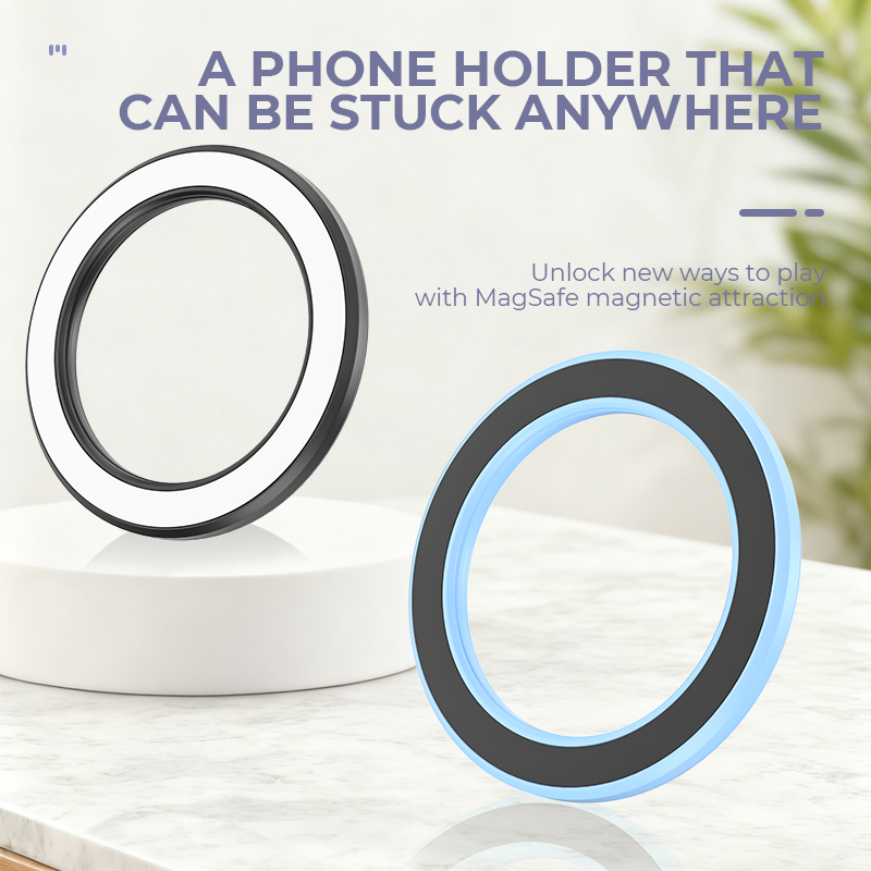 맥세이프 강력 자석 링 폰 홀더 스탠드 접착식 자석 벽 - Phone Accessories Website 리뷰 및 가격