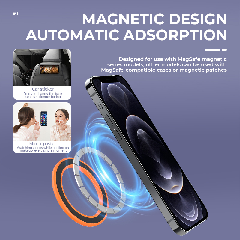 맥세이프 강력 자석 링 폰 홀더 스탠드 접착식 자석 벽 - Phone Accessories Website 리뷰 및 가격