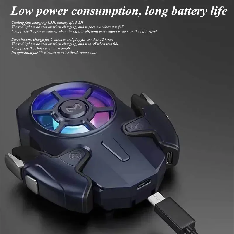 AK03 메모 휴대 전화 ABS L1R1 PUBG 게임 - Gaming Trigger Phone 리뷰 및 가격