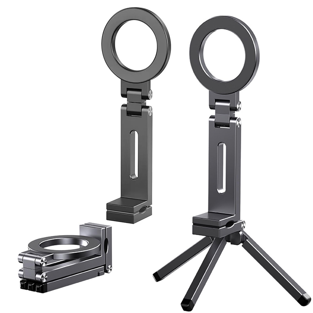 휴대폰 삼각대 자석식 휴대폰 거치대 접이식 360도 회 - Phone Accessories For Travel 리뷰 및 가격