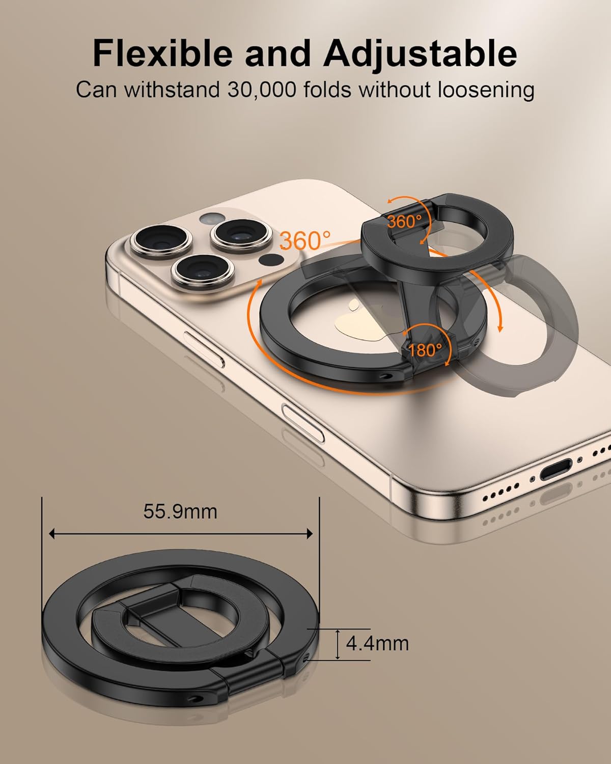 폰 그립 홀더 스탠드 양면 자석 손가락 링 조절 가능한 - Phone Accessories Website 리뷰 및 가격