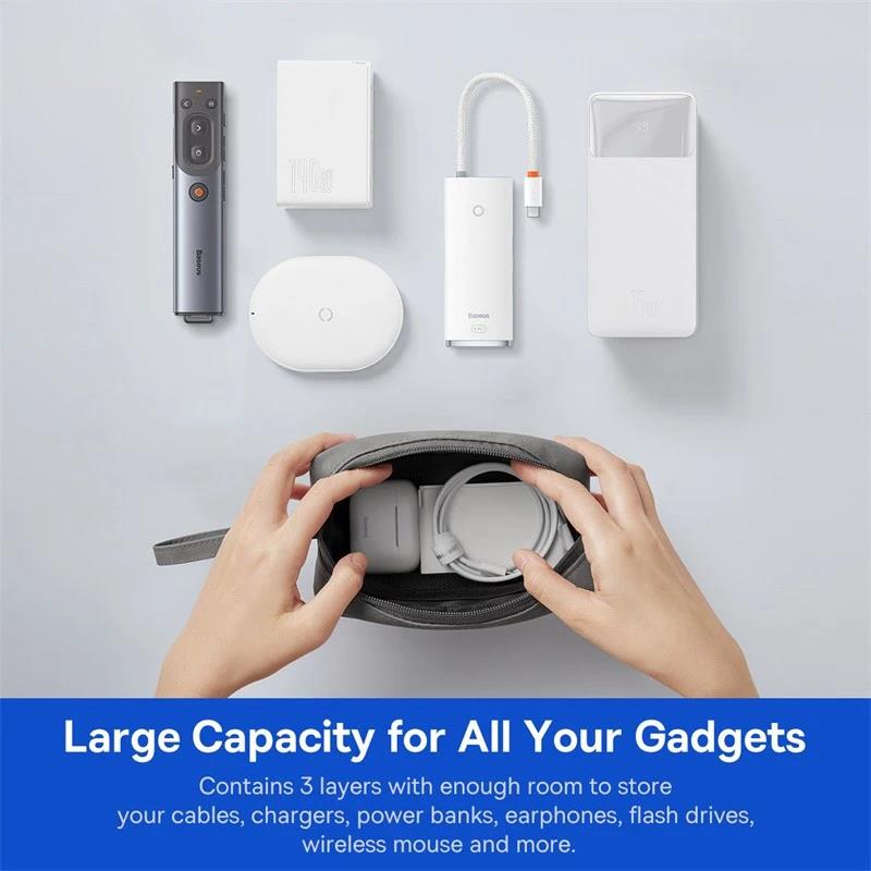 휴대용 전화 방수 가방 여행용 충전기 케이블 보관 케이 - Phone Accessories For Travel 리뷰 및 가격
